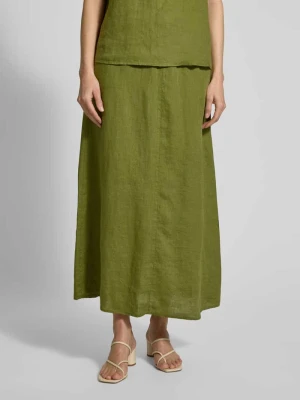 Spódnica z lnu z tunelem Emily Van den Bergh