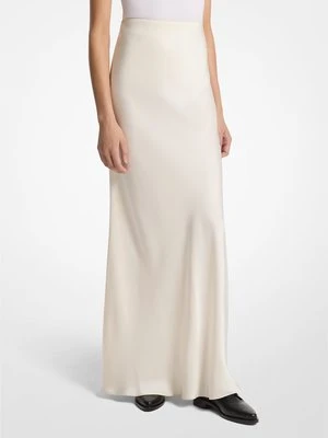 Spódnica z satynowej szarmezy MICHAEL KORS COLLECTION