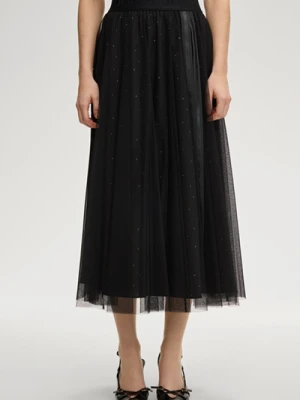 Spódnica z tiulu Frida z kryształkami w kolorze czarnym Joop