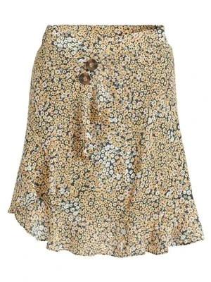 Spódnica z zakładką khujo