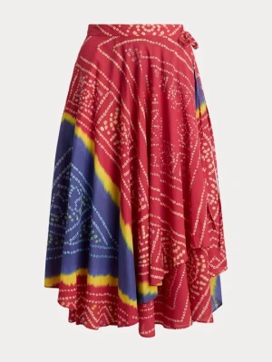 Spódnica z zakładką Polo Ralph Lauren czarny