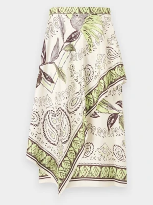 Spódnica z zakładką Tory Burch
