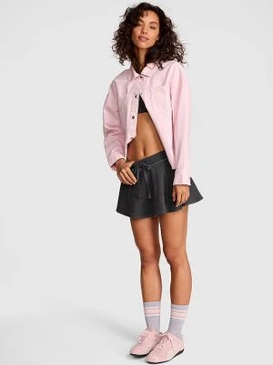 PINK Spódnico-spodenki Campus Terry Flirty Victoria's Secret