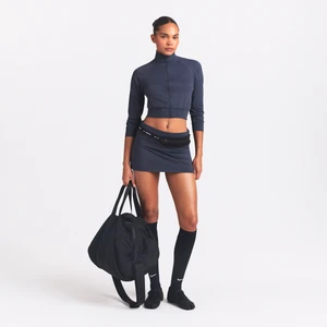 Spódnico-spodenki damskie z wywijanym pasem NikeSKIMS Airy - Niebieski