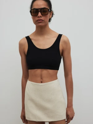 Spódnico spodenki z lnem w kolorze IVORY LINEN- MOVE-L Marsala