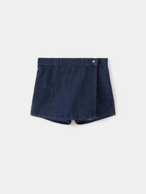Spódnicospodenki dżinsowe ciemnoniebieski - Dzieci - lata - MANGO KIDS