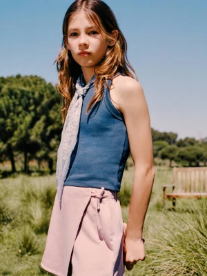 Spódnicospodnie bawełniane jasny/pastelowa purpura - Dzieci - lata - MANGO KIDS