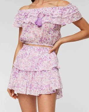Spódniczka Loveshackfancy Ruffle Mini Skirt
