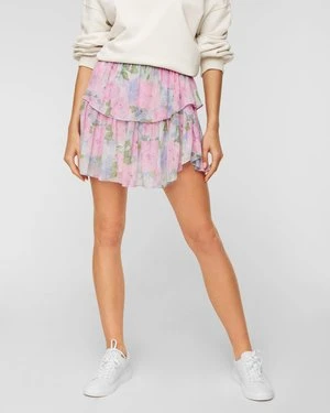 Spódniczka LoveShackFancy RUFFLE MINI SKIRT