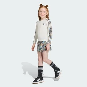 SPÓDNICZKA TENISOWA SLIM CROP 3-STRIPES LONG SLEEVE TOP/REGULAR WRAP Adidas