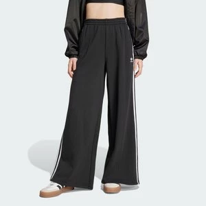 Spodnie 3-Stripes Loose French Terry Wide Leg Adidas