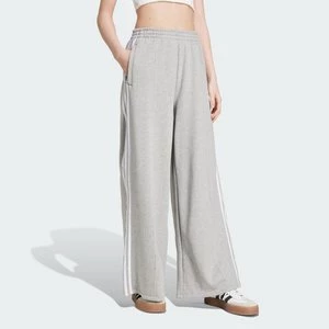 Spodnie 3-Stripes Loose French Terry Wide Leg Adidas