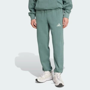 Spodnie ALL SZN French Terry Washed Loose Adidas Aurora Ivy