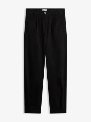 Spodnie barrel fit BonPrix czarny