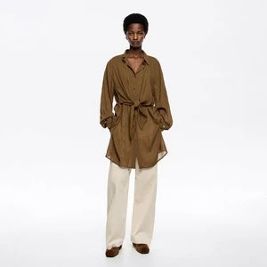 Spodnie barrel sztruks kość słoniowa BIMBA Y LOLA