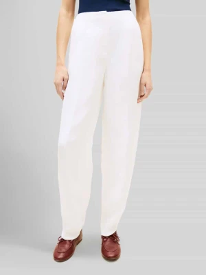 Spodnie barrel z mieszanka lnu model 'LINEN/VIS BARREL PANT' Tommy Hilfiger