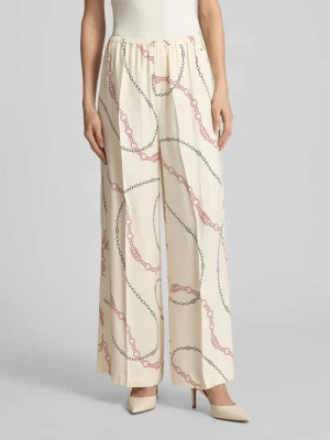 Spodnie bez zapięcia o luźnym kroju z czystej wiskozy Tommy Hilfiger