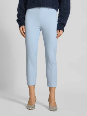 Wąskie spodnie typu pull-on z techno-bawełny superstretch RAFFAELLO ROSSI