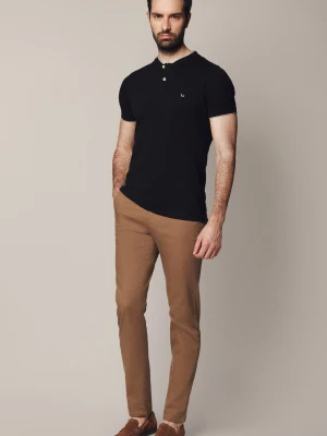 Spodnie Beżowe Chino z Bawełną Maroko Lancerto