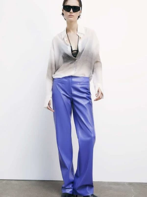 Spodnie biker z powłoką, z niskim stanem PATRIZIA PEPE