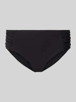 Spodnie bikini o kroju slim fit z marszczeniami Barts