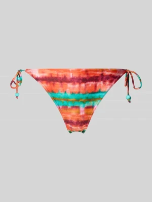 Spodnie bikini o kroju slim fit z ozdobnym obszyciem model 'Massa Solaya' banana moon