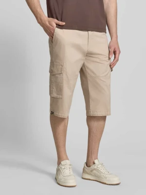 Spodnie capri cargo z kieszeniami z patką Bugatti