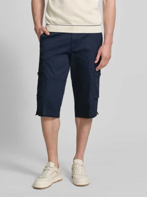 Spodnie capri cargo z kieszeniami z patką Bugatti