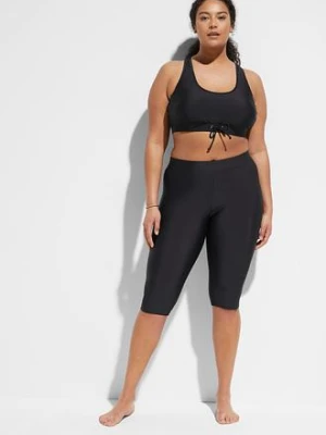 Spodnie capri do pływania z elastyczną gumką w talii bonprix