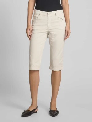 Spodnie capri o kroju slim fit z 5 kieszeniami model ‘Turn up’ Angels