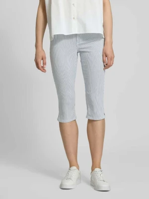 Spodnie capri o kroju slim fit z elastycznym pasem model ‘Ana’ Angels