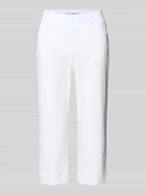 Spodnie capri o kroju slim fit z mieszanki bawełny Raphaela By Brax