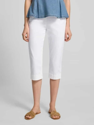 Spodnie capri o kroju slim fit z mieszanki bawełny Raphaela By Brax