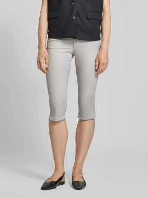 Spodnie capri o kroju slim fit z wpuszczanymi kieszeniami model ‘Ana’ Angels