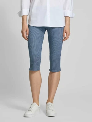 Spodnie capri o kroju slim fit z wpuszczanymi kieszeniami model ‘Ana’ Angels