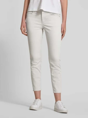 Spodnie capri o kroju slim fit z wpuszczanymi kieszeniami model ‘ORNELLA SPORTY’ Angels