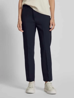 Spodnie o kroju stretch fit w kant model ‘FREDA’ Weekend Max Mara