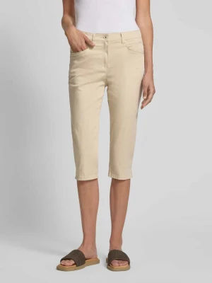 Spodnie capri o kroju super slim fit z wpuszczanymi kieszeniami model ‘LUCA’ Raphaela By Brax