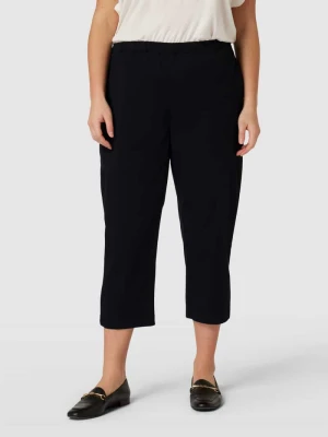 Spodnie capri PLUS SIZE z elastycznym pasem model ‘RECOARO’ Marina Rinaldi