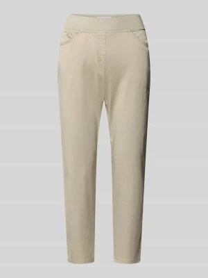 Spodnie capri z elastycznym pasem Model 'Pamina' Raphaela By Brax