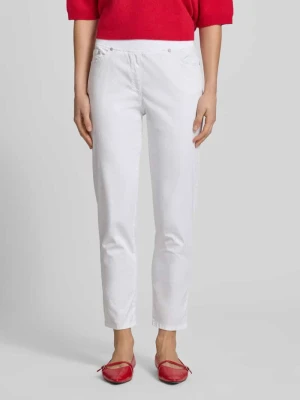 Spodnie capri z elastycznym pasem Model 'Pamina' Raphaela By Brax