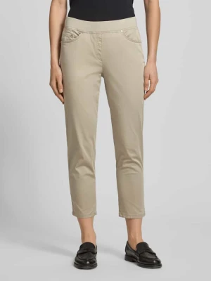 Spodnie capri z elastycznym pasem Model 'Pamina' Raphaela By Brax