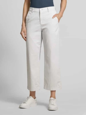 Spodnie capri z lamowanymi kieszeniami z tyłu MAC