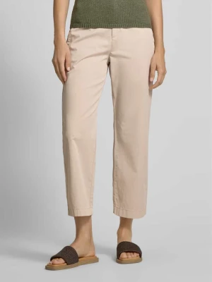 Spodnie capri z lamowanymi kieszeniami z tyłu MAC