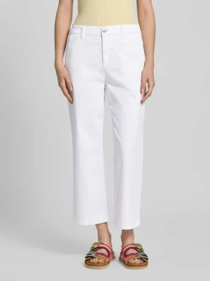 Spodnie capri z lamowanymi kieszeniami z tyłu MAC