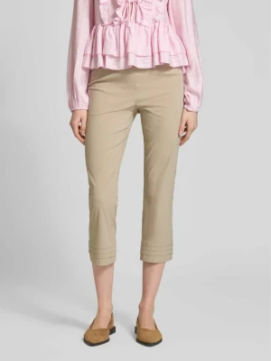 spodnie capri z mieszanka wiskozy model 'Ina' STEHMANN