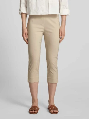 Spodnie capri z mieszanki wiskozy model ‘INA’ STEHMANN