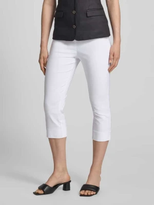Spodnie capri z mieszanki wiskozy model ‘INA’ STEHMANN