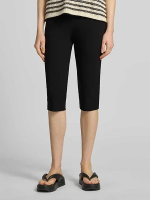 Spodnie capri z mieszanki wiskozy z bocznymi rozcięciami Jake*s Casual