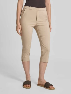 Spodnie capri z wpuszczanymi kieszeniami w stylu francuskim model ‘Solvej’ FREE/QUENT